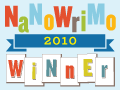 2010 NaNoWriMo Winner
